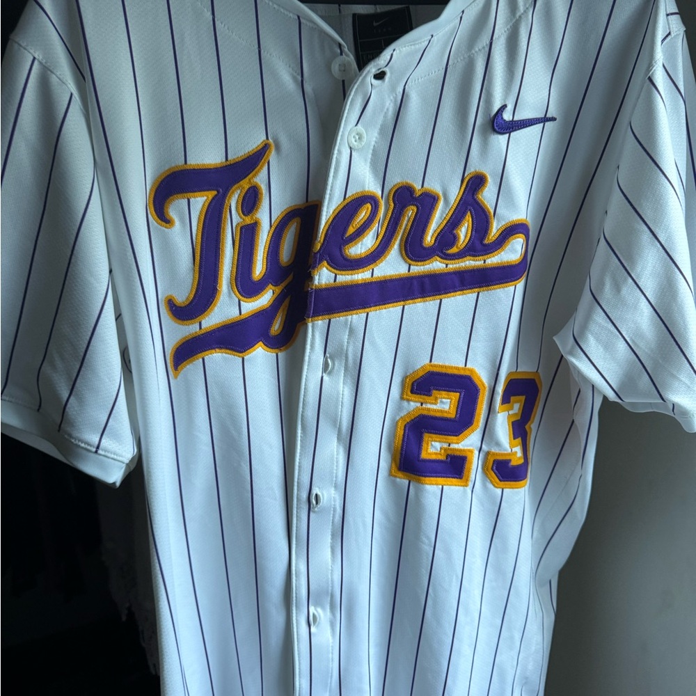 National Champs LSU Baseball Nike Jersey